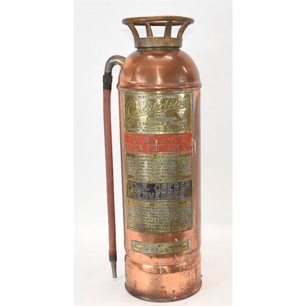 antique fire extinguisher