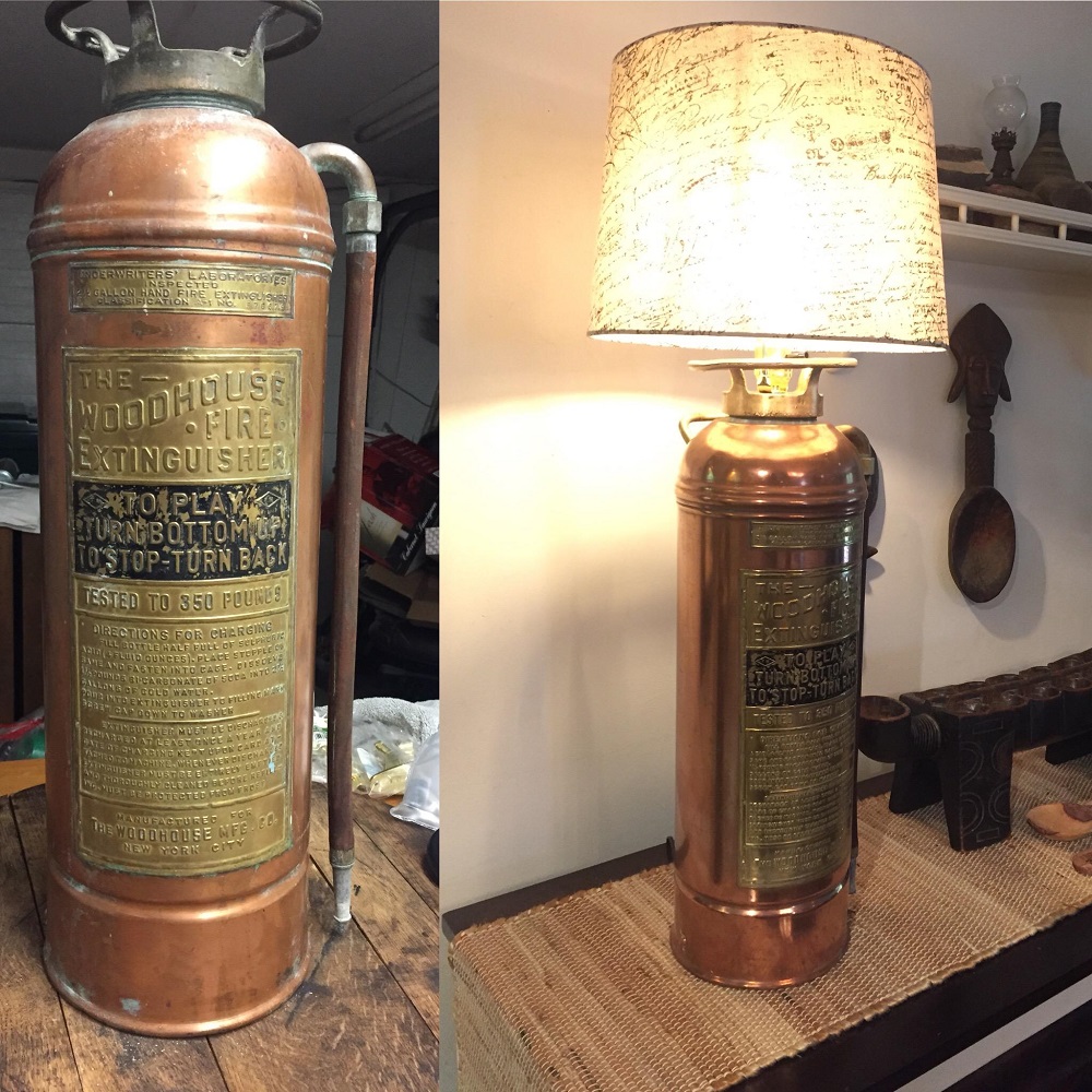 old fire extinguisher