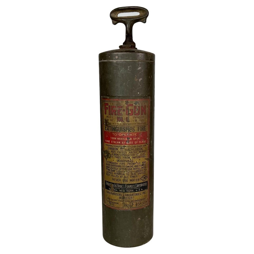 carbon tetrachloride fire extinguisher