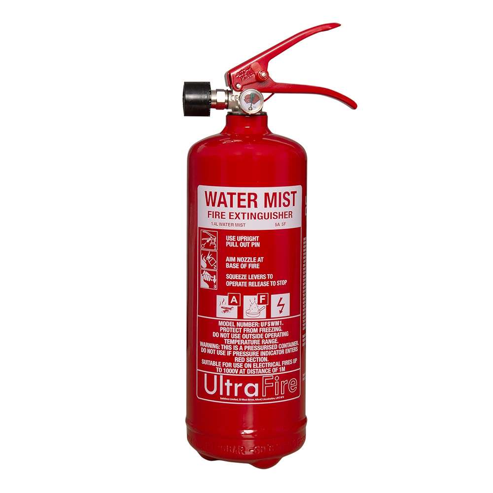 water fire extinguisher