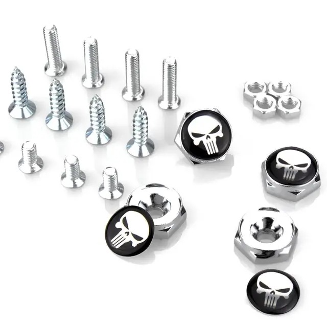 anti theft license plate screws