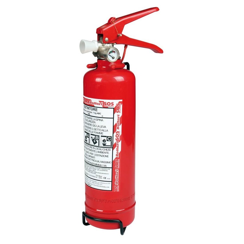 what is fire extinguisher made of